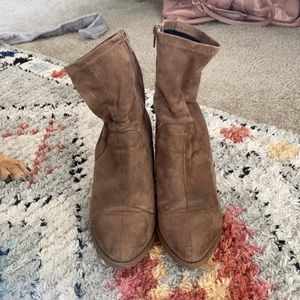 Suede Heeled Boots
